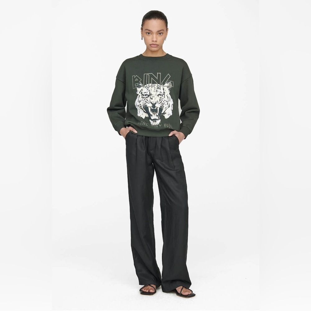 ANINE BING
Anine Bing Tiger Sweatshirt In Forest Green NWOT
